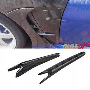 Carbon Fiber For 2021UP Subaru BRZ ZD8 GR86 ZN8 Front Fender Side Canards Fins - Bild 1 von 20