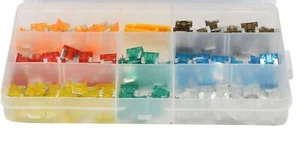 140pc Mini Micro Low Profile Car Auto Fuse Grab Kit Assortment - Picture 1 of 6