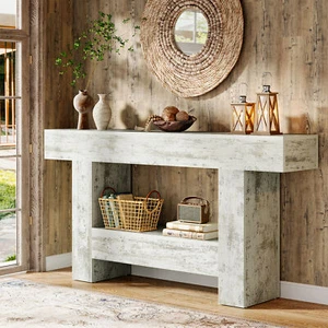 Tribesigns 63" Console Table Behind Couch Sofa Table for Living Room, Entryway - Picture 1 of 8