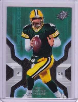 Brett Favre 2007 SPx Football Card 37 - Image 1 of 2