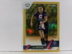 2022-23 Topps Cromo UEFA Mujer Lieke Martens #40 Oro Refractor/50 - Imagen 1 de 2