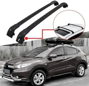 2Pcs Roof Rail Rack Cross Bars Crossbars Fit for Honda Vezel HRV HR-V 2015-2020  - Imagen 1 de 9