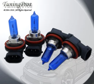 4pcs 12V 100w H9 White 5000K Xenon Gas HID High Beam Light Bulbs 2 Pair - Picture 1 of 1