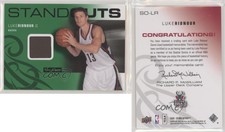 2008-09 Skybox Standouts Memorabilia Green Luke Ridnour #SO-LR