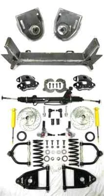 1948 1952 Ford Truck Mustang II Power suspensão dianteira estoque preto Wilwood - Imagem 1 de 4