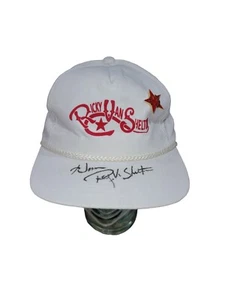 Ricky Van Shelton Signed Cap Trucker Rope Star Pin Snapback Hat - Picture 1 of 10
