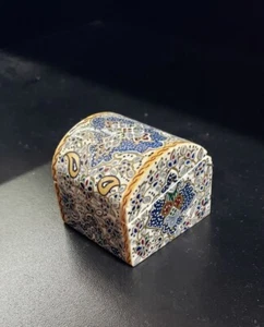 Radin Rugs, Persian Camel Bone Ring Box Jewelry Box, BRAND NEW - Picture 1 of 7