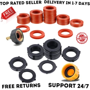 50 pcs Heavy Duty Rubber Garden Hose Washer Seals Fit All Standard 3/4 Inch Hose - Picture 1 of 10