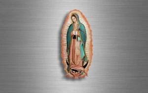 Aufkleber sticker fahne flagge flaggen vinyl unsere liebe guadelupe virgen - Picture 1 of 1