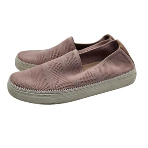 Kelly & Katie Damengröße 8,5 Slipper Freizeitschuhe hellrosa Strick abgerundete Spitze - Bild 1 von 8