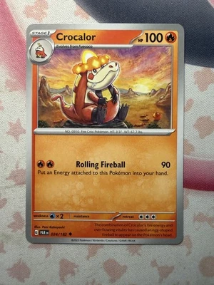 Crocalor Uncommon SV04: Paradox Rift 024/182 NM - Image 1 of 2