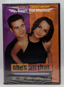 She's All That DVD Freddie Prinze Jr Rachael Leigh Cook NEW SEALED - Picture 1 of 2