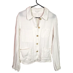 Khadi & Co Bess Nielsen Shacket Damen Gr. L Leinen Button Down Hemd - Bild 1 von 7