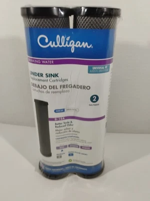 Culligan D-10A 2PK Basic Filtration 5 Micron Replacement Cartridge Under Sink - Image 1 of 4