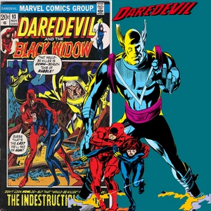 1972 Daredevil #93 6.5 to 7.0 Apparizione di Damon Dran, l'uomo indistruttibile - Foto 1 di 3