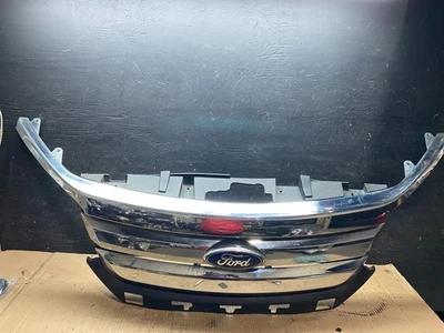 Parrilla cromada superior delantera Ford Fusion 2010 2011 2012 OEM U6405 DG Foto 1 de 4