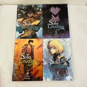 Juego de 4 libros Manhwa manga nivelación en solitario 2-5 inglés - Imagen 1 de 14