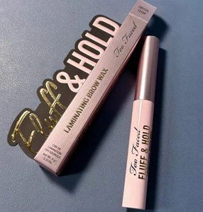 Too Faced Fluff & Hold Laminating Brow Wax -Crystal Clear -0.31 oz/9g NEW IN BOX - Picture 1 of 3