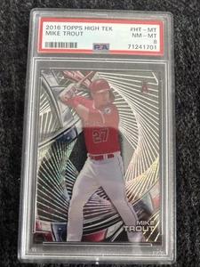 2016 Topps High Tek #HT-MT Mike Trout PSA 8 - Bild 1 von 2