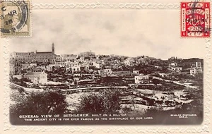 Palestine - BETHLEHEM - General view - Publ. Beagles 544Z - Picture 1 of 2
