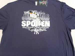 NY YANKEES SHIRT 2XL AARON JUDGE HAS SPOKEN HOME RUN RECORD FANATICS BASEBALL - Picture 1 of 6