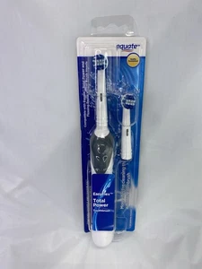 Equate Easyflex Total Power Battery Toothbrush, Includes 2 Replacement Heads - Bild 1 von 4
