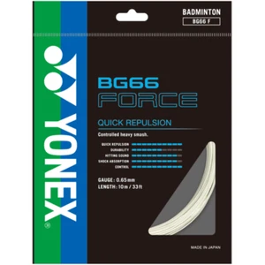 Cuerda de bádminton YONEX BG66 FORCE - Imagen 1 de 3