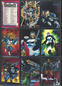 1992 Immagini a fumetti, schede base ""Punisher: War Journal Entry"", U-PICK, GB5 - Foto 1 di 62