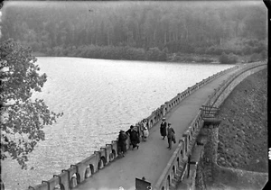 Dighe Fermi D'Acqua - 2 Negativi Foto Antico Lente An. 1920 - Foto 1 di 2