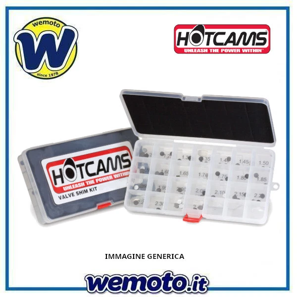 Kit Rasamenti valvole 7.48mm Con incrementi di 0.05mm spessori da 1.20mm-3.50mm - Immagine 1 di 1