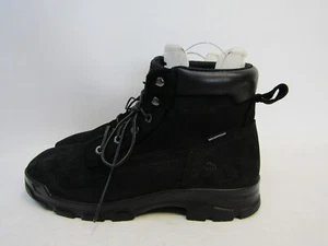 Wolverine Hombres Talla 13 EW Negro Gamuza Cordones Cómodos Trabajo Botines - Imagen 1 de 11
