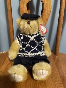 Ty Attic Treasures Mulligan The Golf Bear Mint With Mint Tags