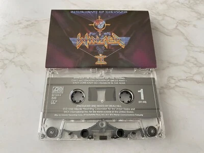 Winger In The Heart Of The Young Cassette Tape 1990 Atlantic 782103-4 Hair Metal - Image 1 of 3