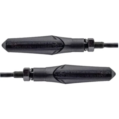 1 Paar gummigelagerte Lauflichtblinker edge Pro Black - Bild 1 von 4