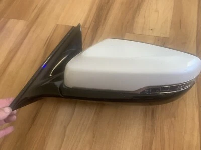 Espelho lateral LT 2018 Cadillac CT6 com alimentação dobrável DNP visão surround UVH - Imagem 1 de 2