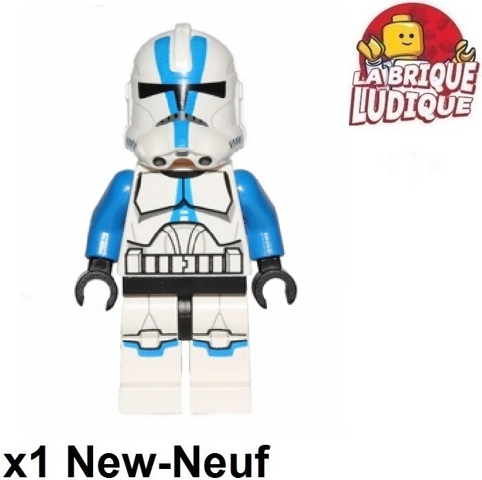 Lego Figurine Minifig Star Wars 501st Legion Clone Trooper bleu sw0445 NEUF - Photo 1/1