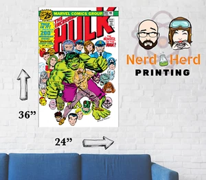 Hulk #200 Cover Wall Poster Multiple Sizes 11x17-24x36 - Picture 1 of 2