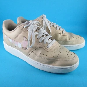 Nike Court Vision Low Para Mujer 8.5 TAN - Marrón Rosa Camuflaje Entrenador Atlético Tenis - Imagen 1 de 24