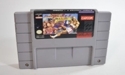 Street Fighter 2 Turbo Super Nintendo Snes Ntsc Original (USA Videospiel) - Bild 1 von 4