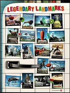 New Zealand 2014 - Legendary Landmarks - Sheetlet - MNH - Picture 1 of 1