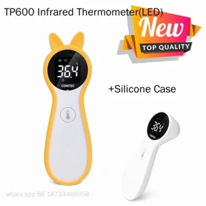 New Infrared Thermometer LED Non-contact Forehead Temperature Baby Adult CONTEC - Picture 1 of 7