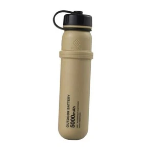 NESTOUT Portable Charger Outdoor Battery Power Bank, 15W USB-C 5000mAh Beige - Picture 1 of 8