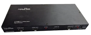ALPHA PLUS CT308 HDMI SPLITTER HIGH PERFORMANCE collegare 8tv insieme  - Foto 1 di 2