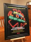 BIG 10x13 FRAMED RED HOT CHILI PEPPERS "UNLIMITED LOVE" LP ALBUM CD PROMO AD
