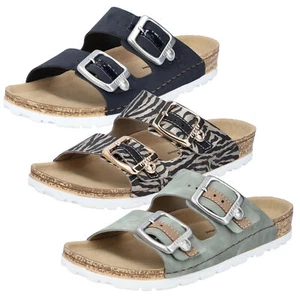 Zapatilla zueco mujer Rieker plantilla suave hebilla 69850 - Imagen 1 de 22
