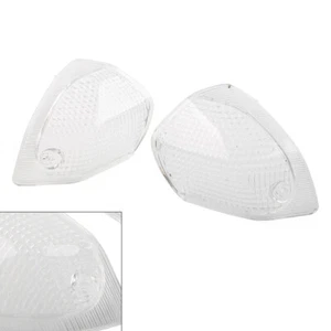 2x Lente indicadora de señal de giro trasera para KAWASAKI ZZR400 1993-03 ZZR600 93-08 transparente - Imagen 1 de 8