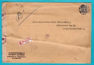DÄNEMARK R Zensurbrief 1944 Kobenhavn nach Berlin, Deutschland - Bild 1 von 2