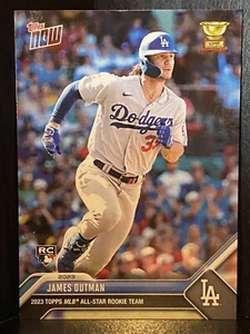2023 Topps Now Rookie Cup #RC-12 James Outman Los Angeles Dodgers RC - Bild 1 von 2