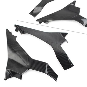 Gas Tank Side Cover Panel Fairing For Kawasaki Ninja 400 2018-2020 Carbon Fiber - Picture 1 of 10