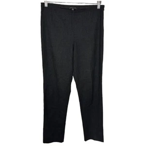 Eileen Fisher Damen Anzughose grau Wollmischung Stretch Seitenreißverschluss Gr. XS - Bild 1 von 11